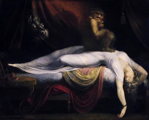 Иоганн Генрих Фюссли, «Ночной кошмар», 1781 г.