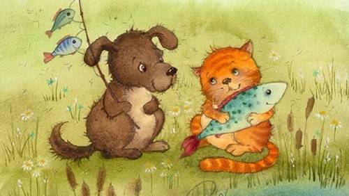 Виктория Кирдий, «Рыбаки» (фрагмент), 2021 г.