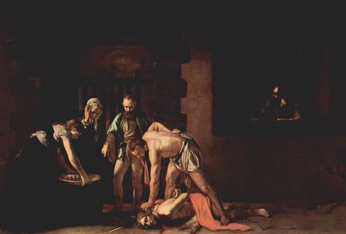Микеланджело Меризи де Караваджо, «Обезглавливание Иоанна Крестителя», 1608 г.