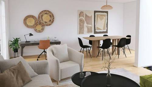 Интерьер без внутренних стен. Как в нем принимать гостей?