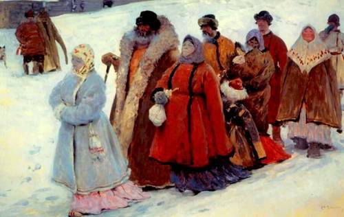 С.В. Иванов, «Семья», 1907 г.