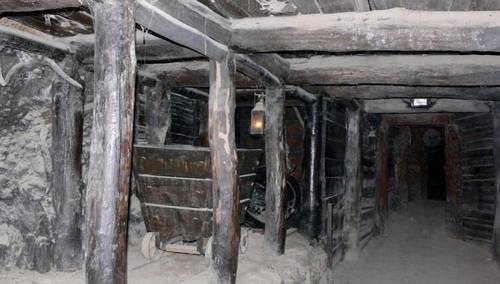 Примерно так выглядит шахта изнутри