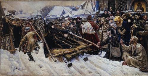 В.И. Суриков, «Боярыня Морозова», 1884-1887