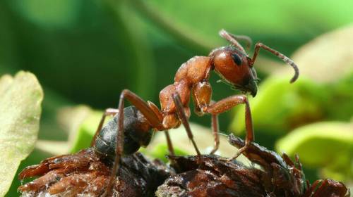 Рыжий лесной муравей (Formicus Nivalis)