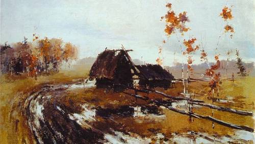 Н. И. Фешин, «Осень», 1900-е гг.