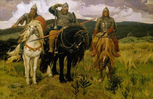 В. М. Васнецов, «Богатыри», 1898 г.