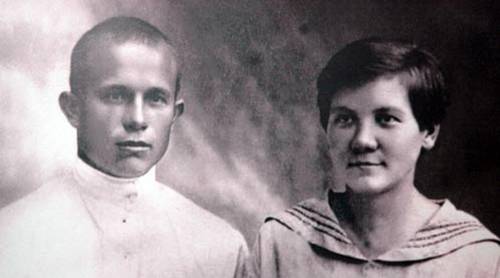 Никита Хрущёв и Нина Кухарчук, 1924 г.
