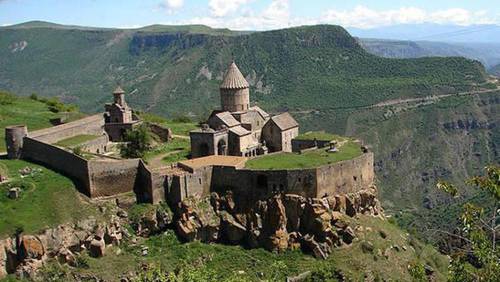 Татевский монастырь, общий вид