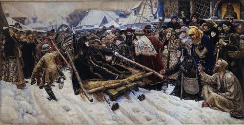 В. И. Суриков, «Боярыня Морозова», 1884-1887 гг.