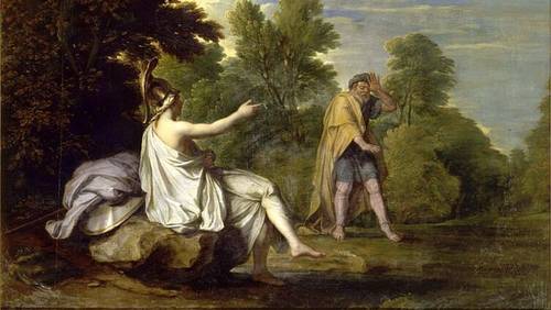 Рене-Антуан Уасс, «История Минервы - Минерва и Тиресий», 1698 г.