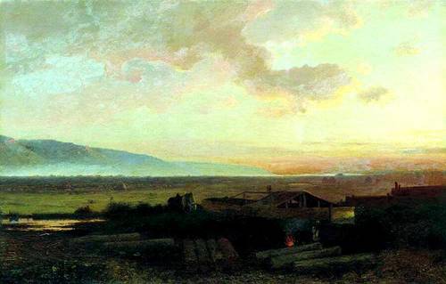 Л. Л. Каменев, «Закат», 1867 г.