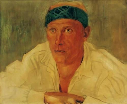 А.П. Остроумова-Лебедева, «Портрет Михаила Булгакова», 1923 г.