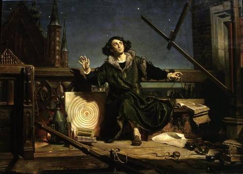 Ян Матейко, «Коперник. Беседа с Богом», 1873 г.