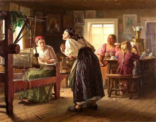 В. М. Максимов, «Злая свекровь», 1890-е гг.