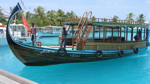 Мальдивы. Дони - местный неспешный вид транспорта