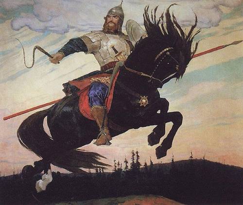 В. Васнецов, «Богатырский скок», 1914 г.
