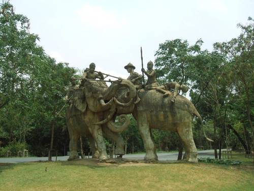 Военный мемориал в Бангкоке, Таиланд