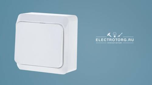 Учимся подбирать накладные выключатели с ELECTROTORG.RU