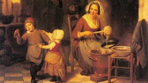 Базиль де Лозе, «Печенье» (фрагмент), 1845 г.