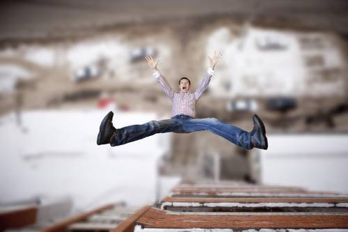 Страшно ли прыгать со второго этажа без парашюта? Юмористическое эссе