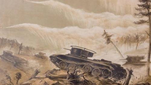 П. Я. Кирпичев, «Танковая атака», 1938 г.