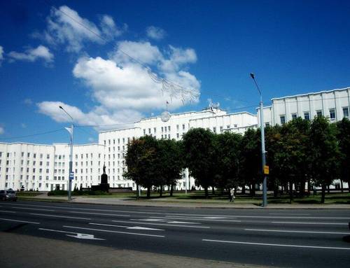 Площадь Ленина в Могилёве, Беларусь