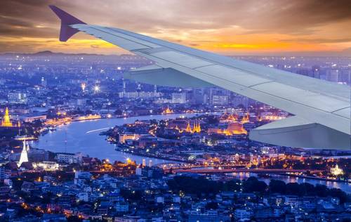 Вид города Бангкок