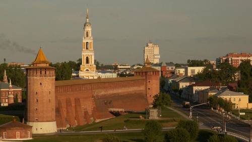 Вид на Коломенский кремль