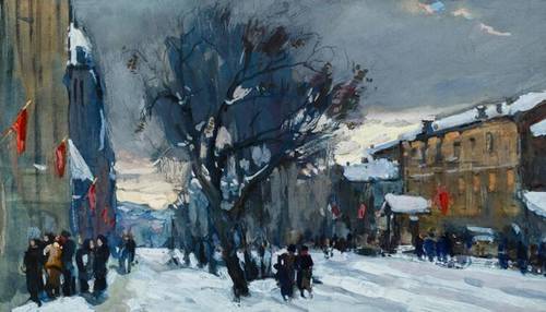 Николай Тимков. «Ленинград. 18 января 1943 года».