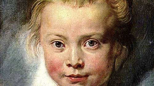 Рубенс. Портрет Клары Серены Рубенс.1616 г. (фрагмент)