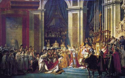 Жак Луи Давид, ‎«Коронование императора Наполеона I и императрицы Жозефины в соборе Парижской Богоматери 2 декабря 1804 года», 1805-1808 гг.