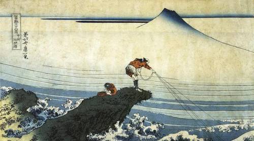 Кацусика Хокусай, «Кодзикисава, провинция Каи», 1831 г.