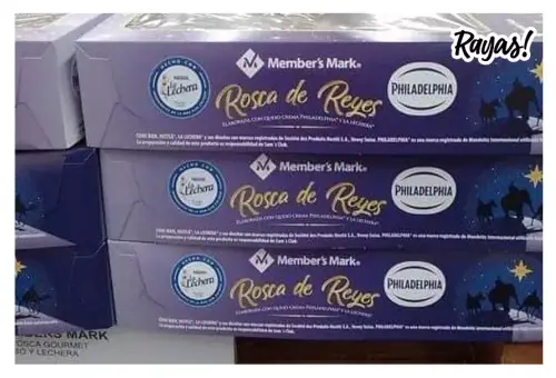 En Sams Club de México ya venden Roscas de Reyes con muñequitos