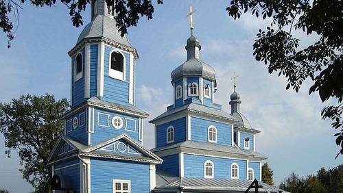 Город Слуцк. Свято-Михайловская церковь