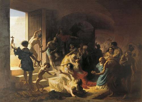 К. Д. Флавицкий, «Христианские мученики в Колизее», 1862 г.