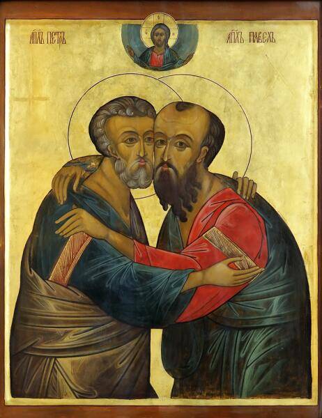 Святые апостолы Павел и Петр
