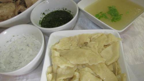 Хинкал лезгинский на курице
