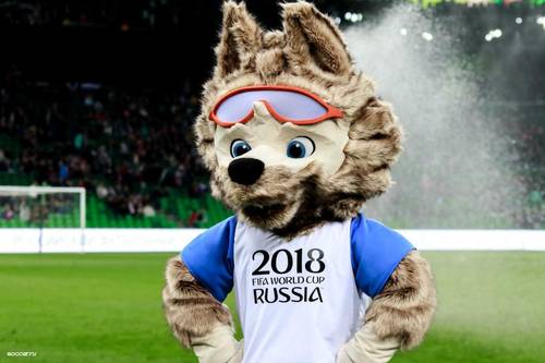 Волк Забивалик - символ Чемпионата мира по футболу-2018