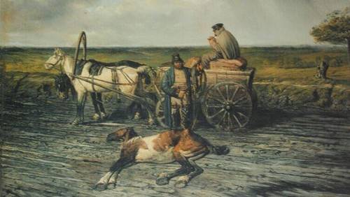 П. П. Соколов, «Почтарь», 1860-е гг.