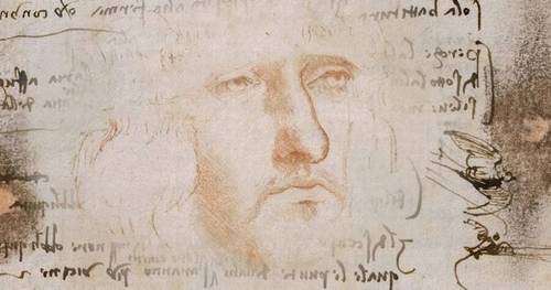Предположительный ранний автопортрет Леонардо да Винчи