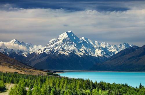Гора Кука в Новой Зеландии
