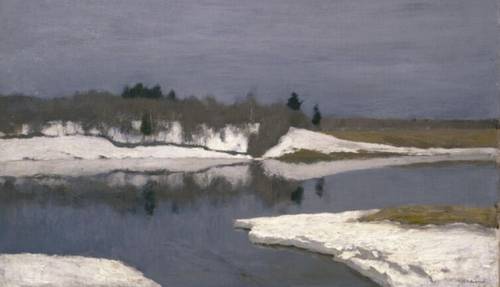 Зима на холсте. Каким бывает лёд на картинах русских художников?
