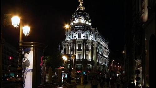 Ночной Мадрид