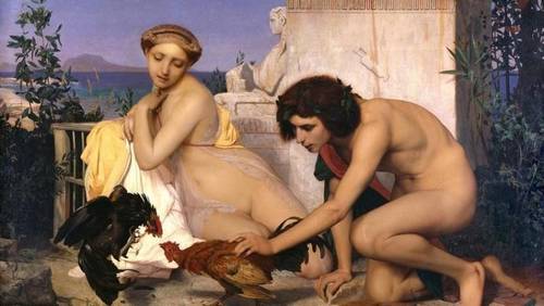 Жан-Леон Жером, Петушиный бой, 1846