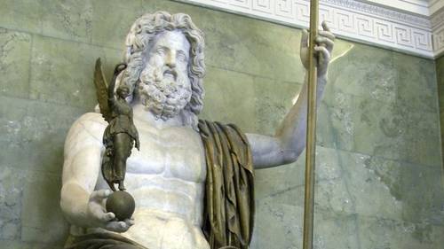 Статуя Юпитера (Зевса) в Эрмитаже