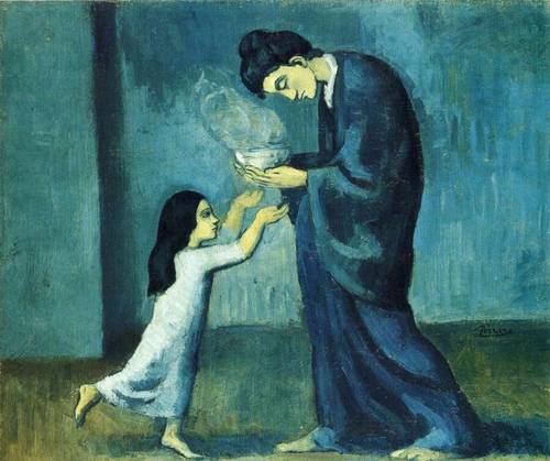 Пабло Пикассо, «Суп», 1902 г.