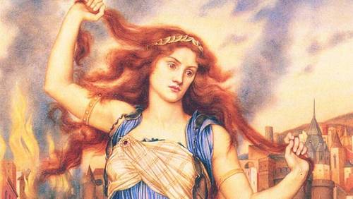 Кассандра - троянская царевна, обладавшая даром предвидения
