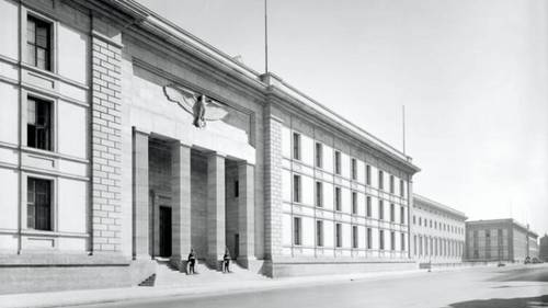 Здание новой рейхсканцелярии в 1939 г.