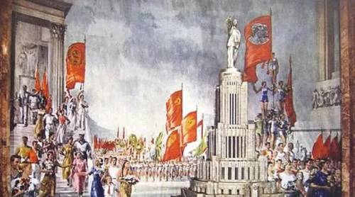 Ю. И. Пименов, «Физкультурный парад», 1939 г.