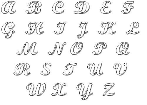 Moldes De Letras Em Eva Para Imprimir E Recortar Artesanato Passo A Passo